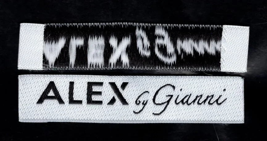 Tkaná etiketa Alex by Gianni