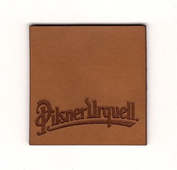 Etiketa z umělé kůže Pilsner Urquell